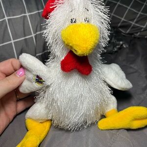 Webkinz White Chicken Plush 9” Ganz HM205 No Code